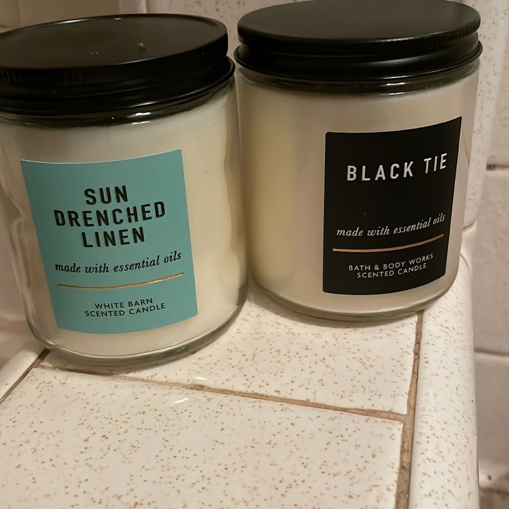 Bath and body works one wick candles